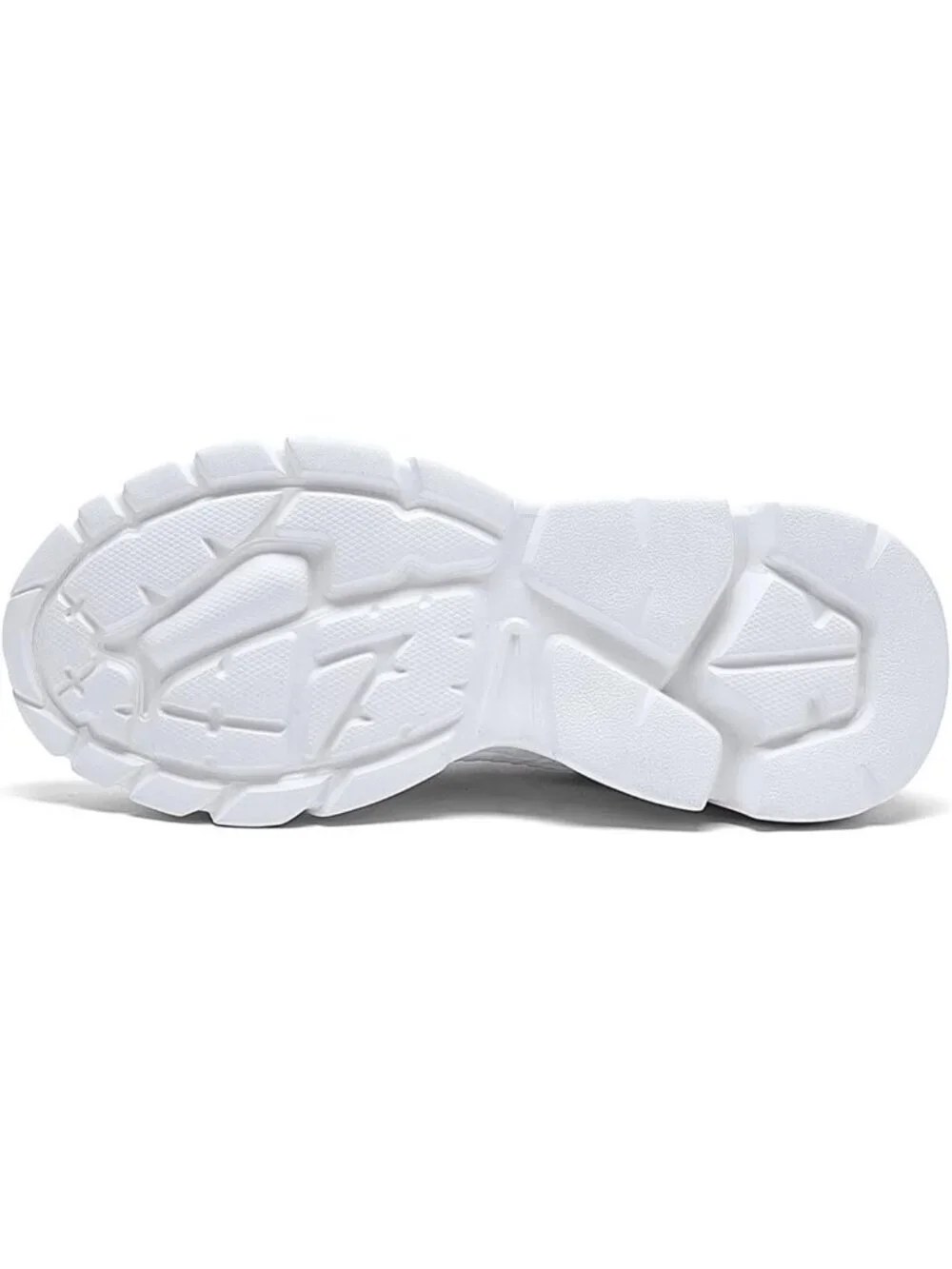 Men's White Slip on Walking Shoes Tennis Running Sneakers Lightweight Trainers